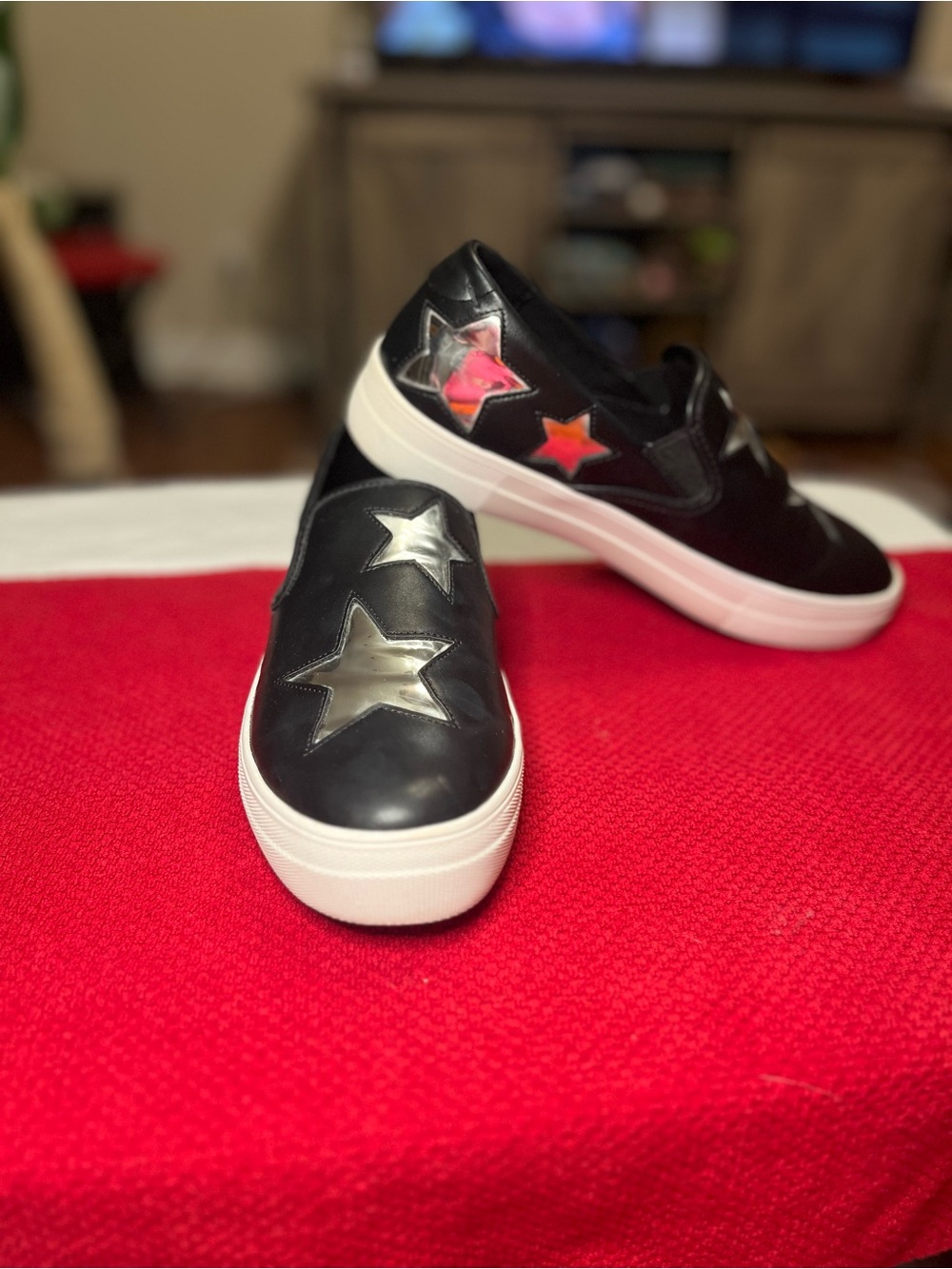 Steve Madden - size: 9.5 - Platform, Slip On Tennies.